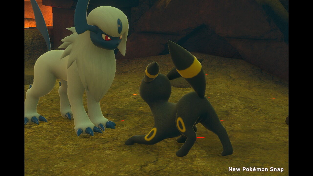New ポケモンスナップ アブソル オンバーン ネイティ ブラッキー ジラーチ ねこじゃらし