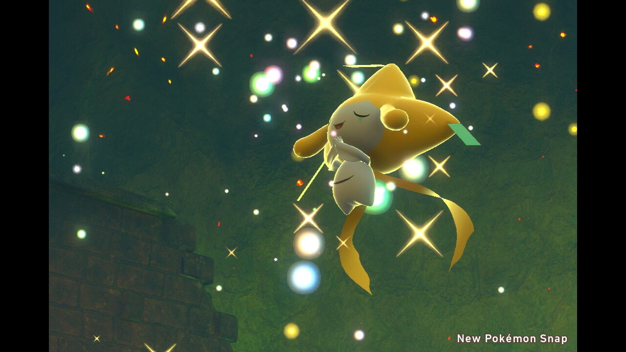 New ポケモンスナップ アブソル オンバーン ネイティ ブラッキー ジラーチ ねこじゃらし