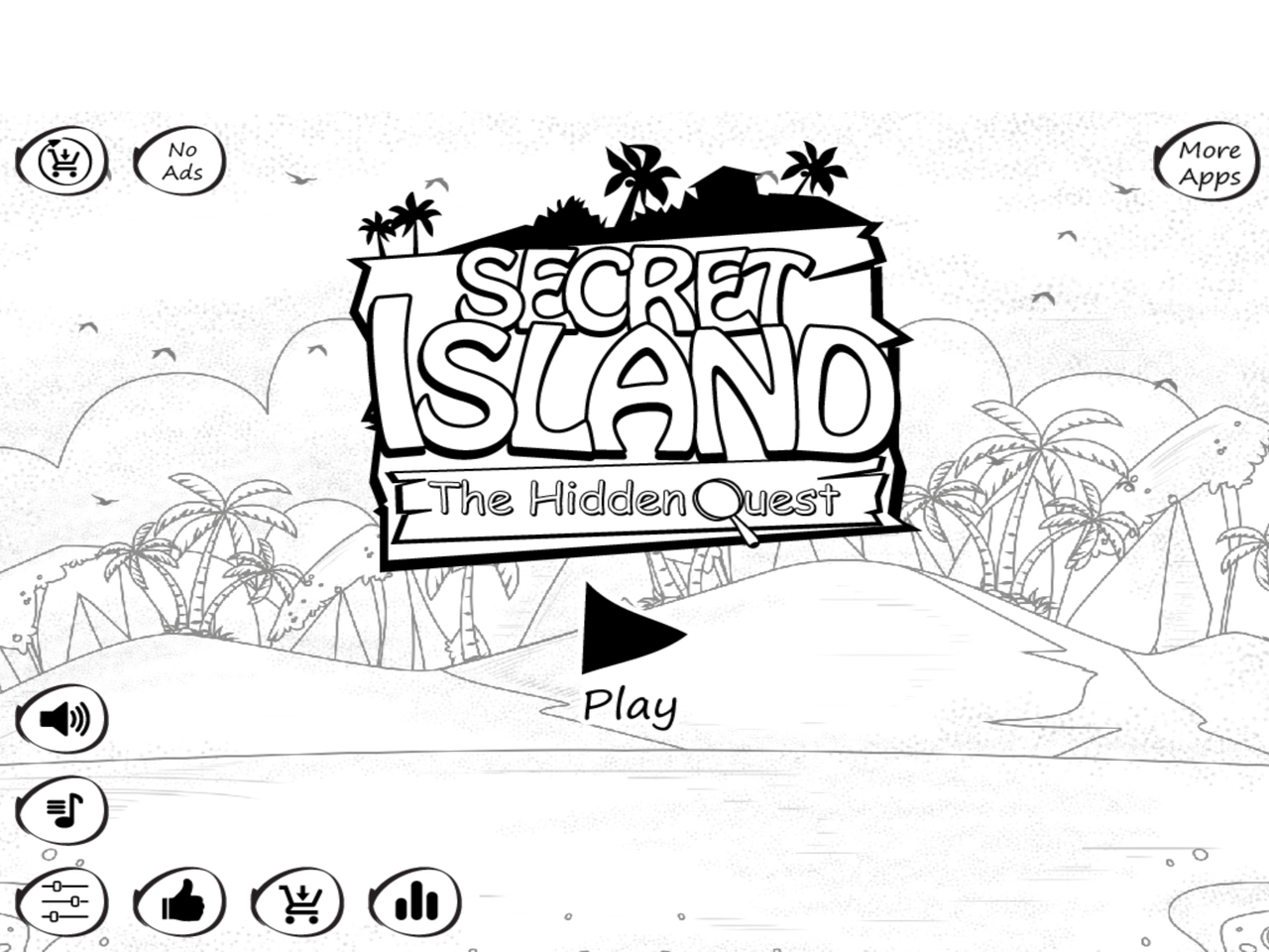 Ipadのアプリ Secret Island The Hidden Quewt をやってみた ねこじゃらし
