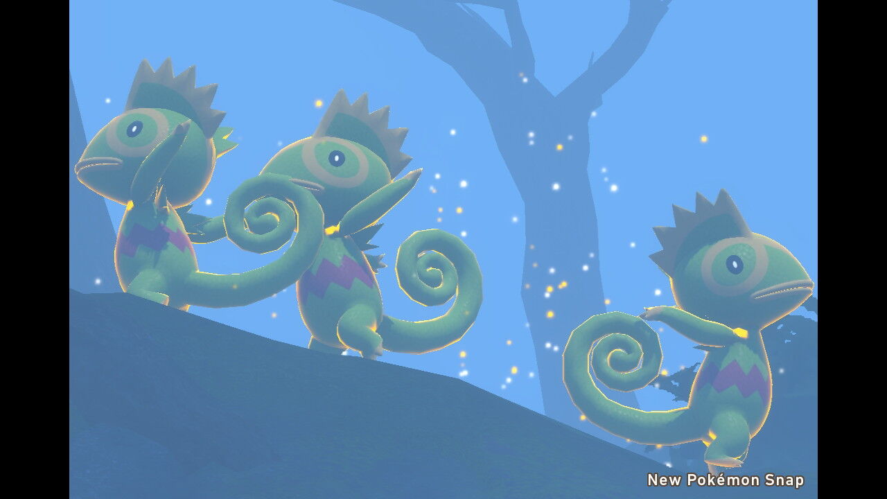 New ポケモンスナップ エーフィ カクレオン ジャローダ セレビィ ケンホロウ ねこじゃらし
