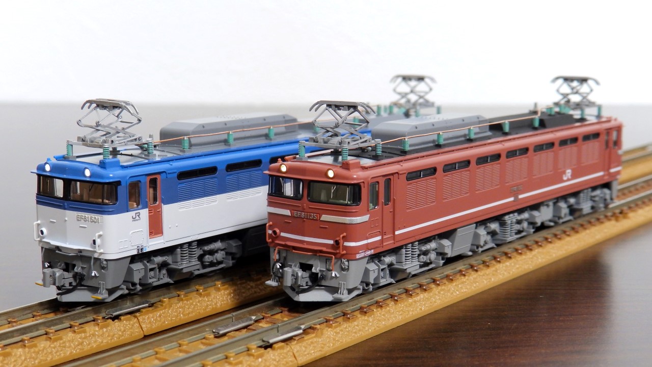 Tomix Ef81 500 Ef81 735 135 整備完了 はーくの鉄道日記 Tomix Ef81 500 Ef81 735 135 整備完了 はーくの鉄道日記