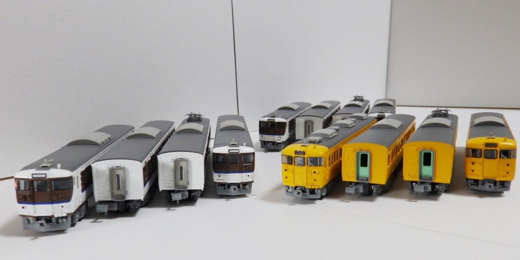 トミックス 115系 N40更新車 マイクロエース 115系 30N 広島色