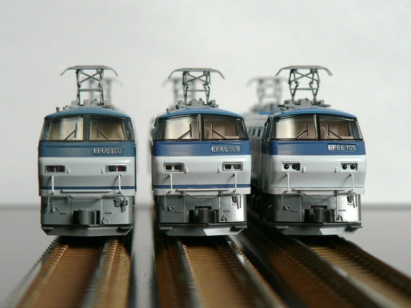 Tomix Ef66 100 N はーくの鉄道日記