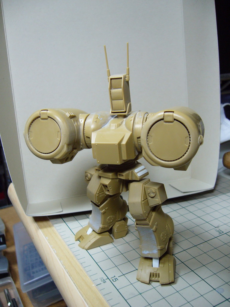 デストロイド ファランクス制作１ 犬まっしぐら
