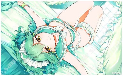 遊戯王】メイドランジェリーver.「柚子シリーズ」新作スリーブ