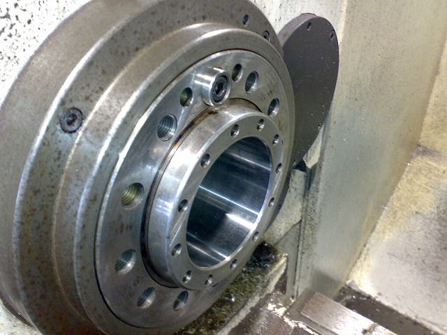 汎用旋盤チャック取り付け 鉄職人 温故知新のものづくり 汎用旋盤チャック取り付け 鉄職人 温故知新のものづくり