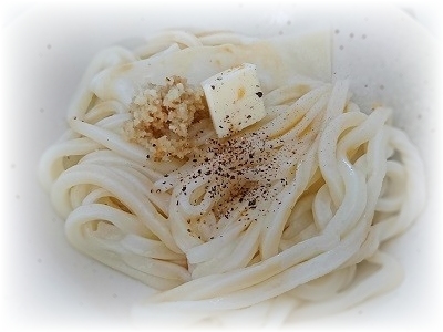 自家製麵 06 07 釜バター生姜 趣味の手打ちうどん 備忘録 自家製麵 06 07 釜バター生姜 趣味の手打ちうどん 備忘録