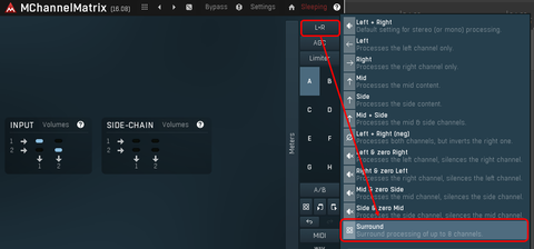 MChMtx_ChModeSurround