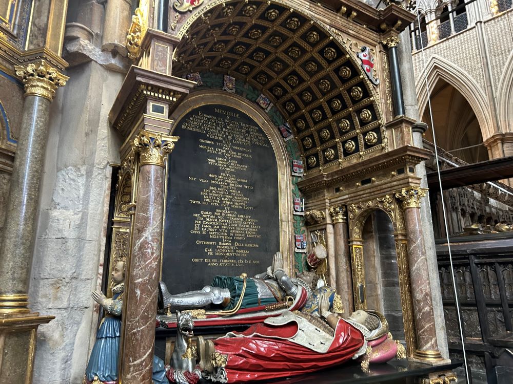 ロンドンのウエストミンスター寺院 ～ 無名戦士の墓 : 徒然な我がある