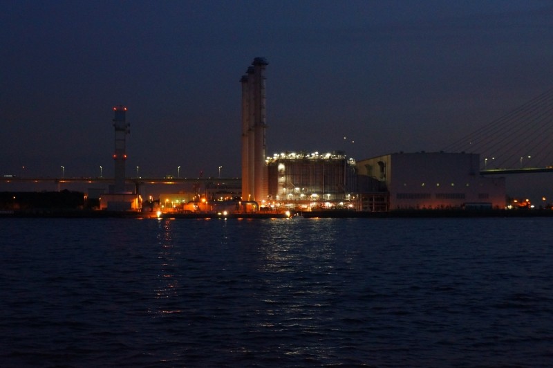 海芝浦 神奈川県鶴見 夜景 超気まぐれ日記