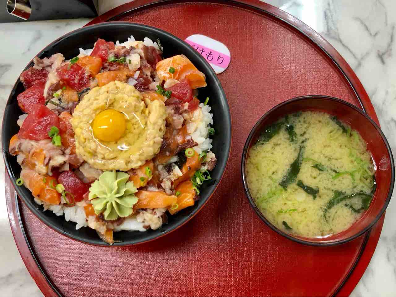 市場のすしやさん づけ盛り丼 The 99 秋田でラーメン と言うより秋田のグルメブログなりつつあります