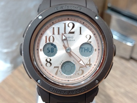[カシオ] 腕時計ベビージー ブラウン BGA-150PG-5B2JF Amazon.co.jp: [カシオ]CASIO 腕時計 BABY-G ベビージー ネイビー