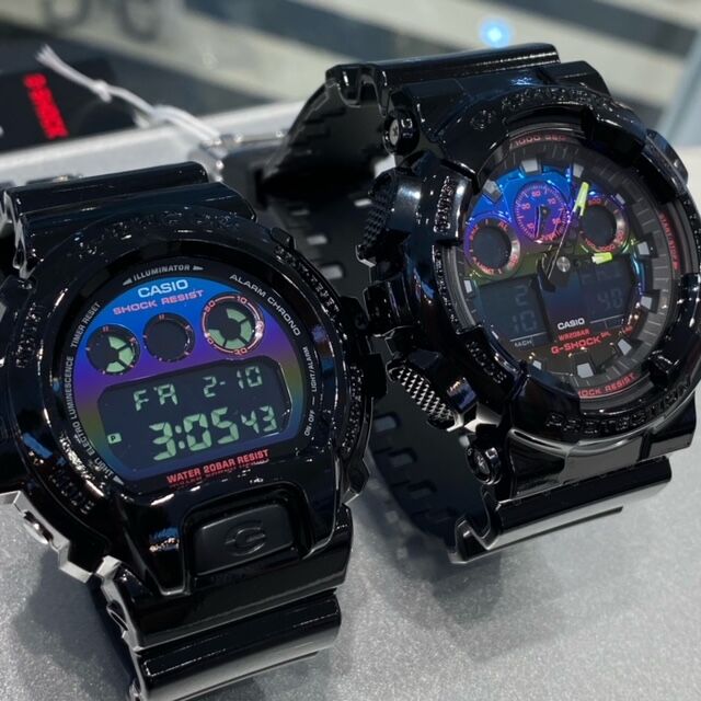 G-SHOCK 新作 Virtual Rainbow:Gamer's RGBシリーズ②【DW-6900RGB-1JF