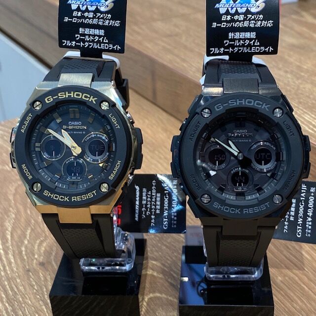 正規品送料無料 CASIO G-SHOCK GST-W300G-1A9JF kids-nurie.com