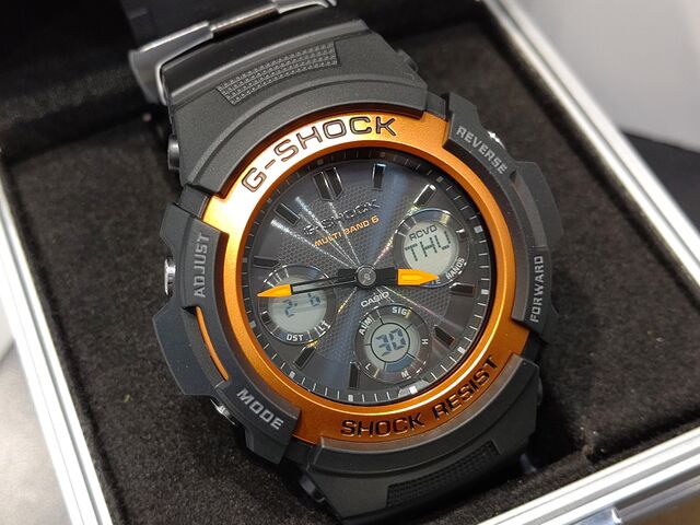 人気メーカー・ブランド <専用>CASIO G-SHOCK 腕時計AWG-M100SF-1H4JR