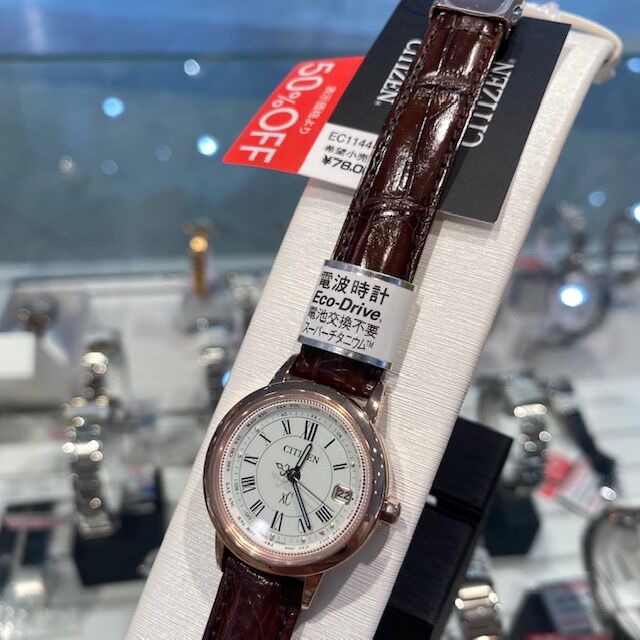 CITIZEN シチズン クロスシー サクラピンク EC1144-18C 在庫処分セール