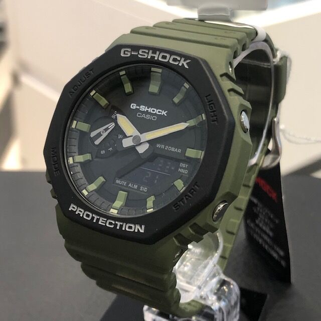 信憑 CASIO G-SHOCK GA-2110SU-3AJF カーキグリーン ecousarecycling.com