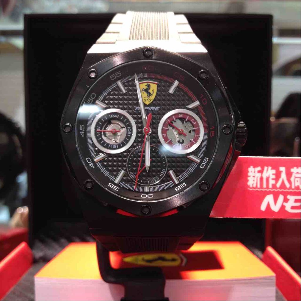 スクーデリアフェラーリ Ferrari 腕時計 クォーツ 電池式 0830538