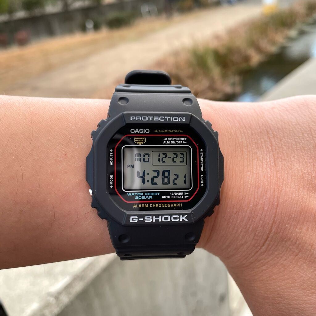 G-SHOCK 新作 【DW-5600RL-1JF】 : タイムズギア イオンモール堺