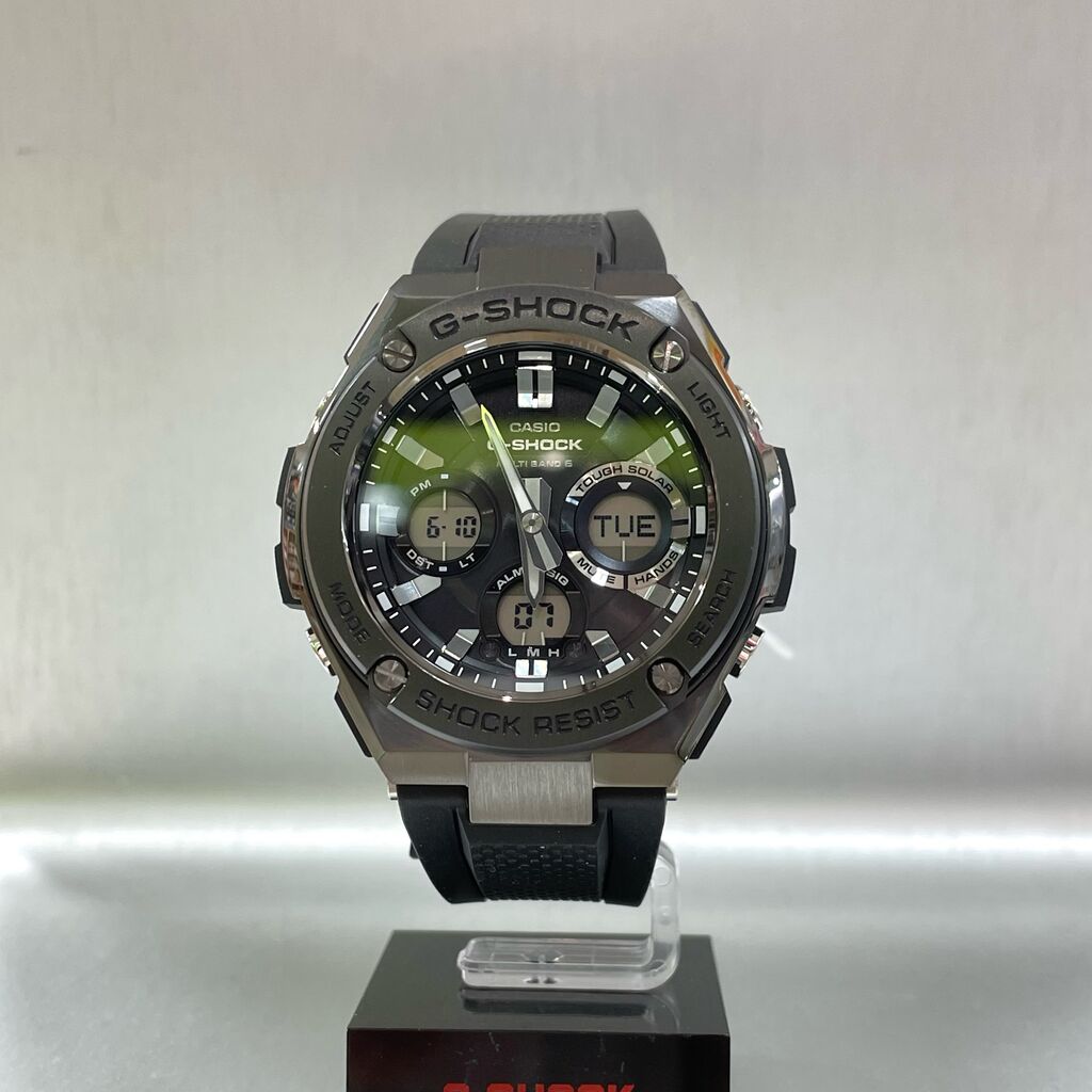 超人気モデル　カシオ　G-SHOCK　GST-W110MS-1AJF CASIO G-SHOCK 6月新作 【GST-W110MS-1AJF】 : タイムズギア