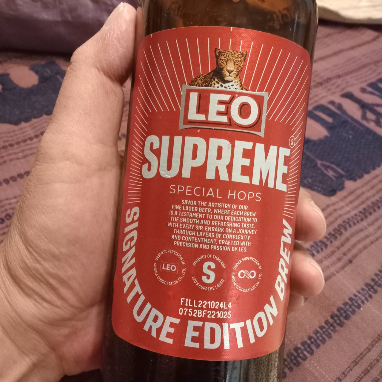 supreme × LEOビール