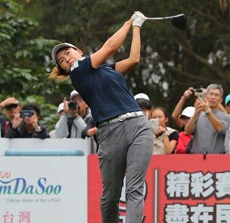 渋野日向子台湾でCT