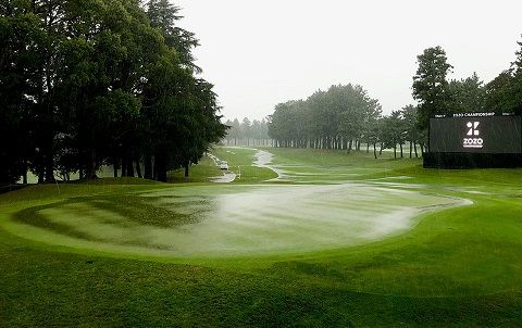 ZOZOチャンピオンシップ雨天中止