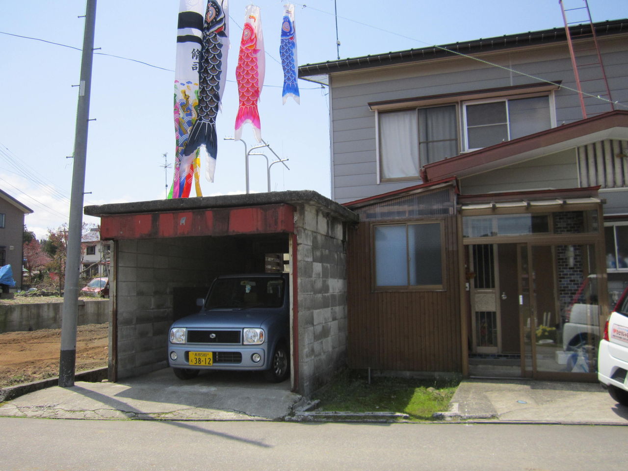 木造車庫 十日町市の木の家専門店サンライフ thank life 木造車庫 十日町市の木の家専門店サンライフ thank life