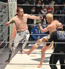 【RIZIN】シバター、久保優太に勝利 1R、左フックからの腕ひしぎ十字固め