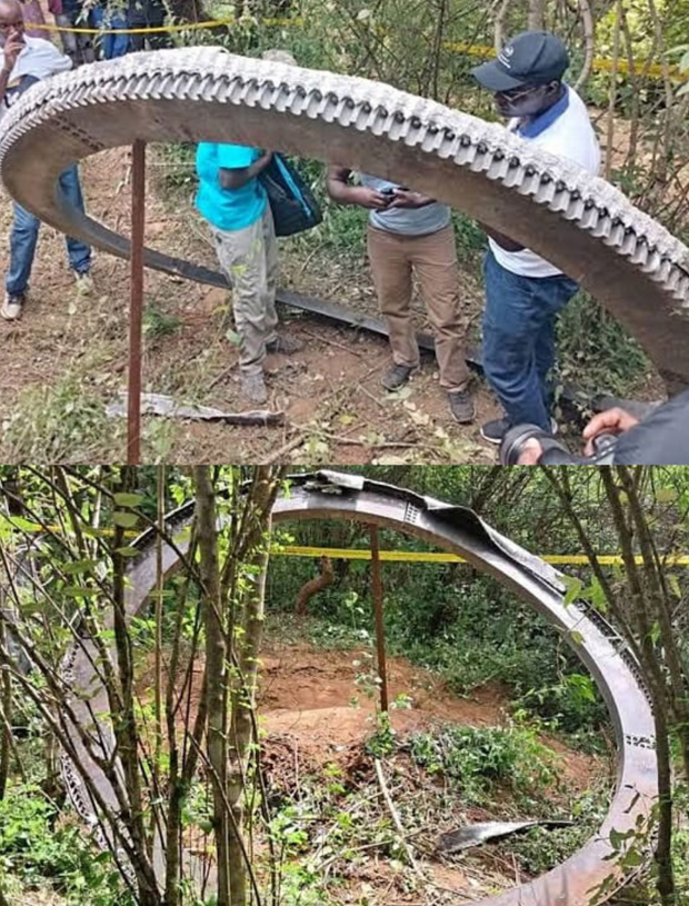 【画像】宇宙から知的生命体が作ったであろう500kgの物体がムクク村に落下