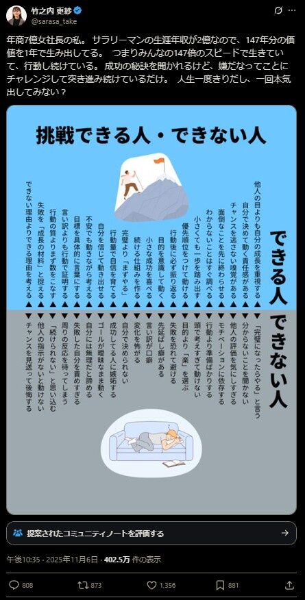 【炎上】美人すぎる女社長(22歳)「私は年商7億円だから一般人の147倍優秀だ」ﾏｳﾝﾄｵｼﾞｻﾝ「ｼｭﾊﾞﾊﾞﾊﾞﾊﾞ