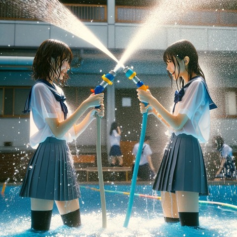 夏が来る前に夏っぽい画像生成AI