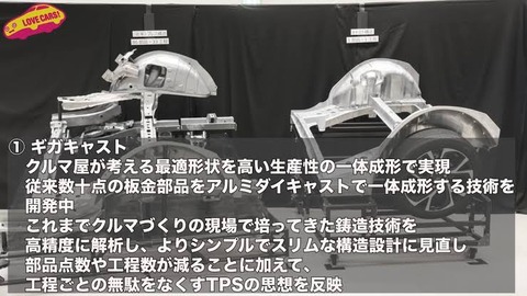 【朗報】トヨタが開発した新技術「ギガキャスト」、ガチで革命的だと話題に