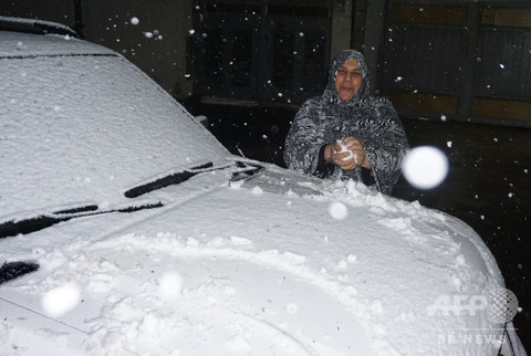 【地球ヤバイ】中東イラクで雪 過去100年で2回目 前回はみぞれ程度なのに今回はガッツリ積雪