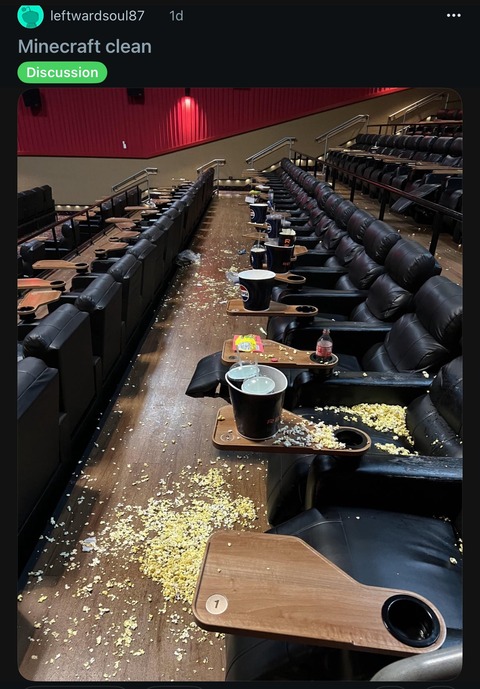 【悲報】アメリカの映画館、治安が悪すぎる