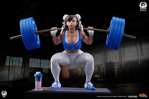 【画像】スト6春麗の新作フィギュアがだいぶ攻めてる