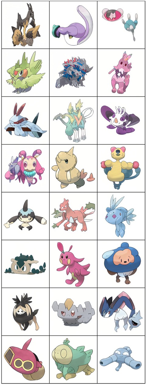 【速報】AIが1秒で作った新ポケモンがクオリティ高すぎる、デザイナー失業へwww