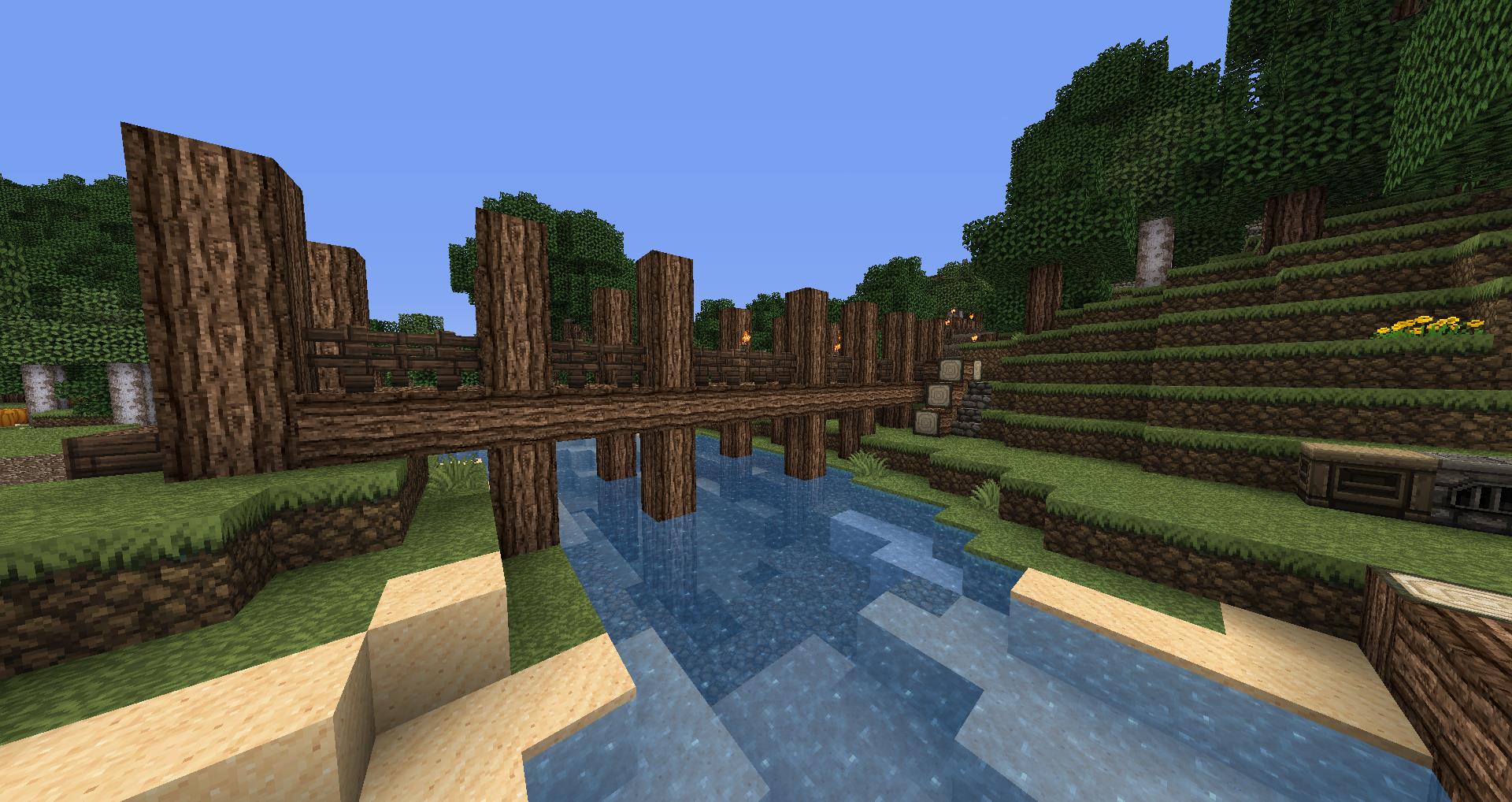 Trever Village 3 村の周辺 The Blue Shroud Minecraft Blog
