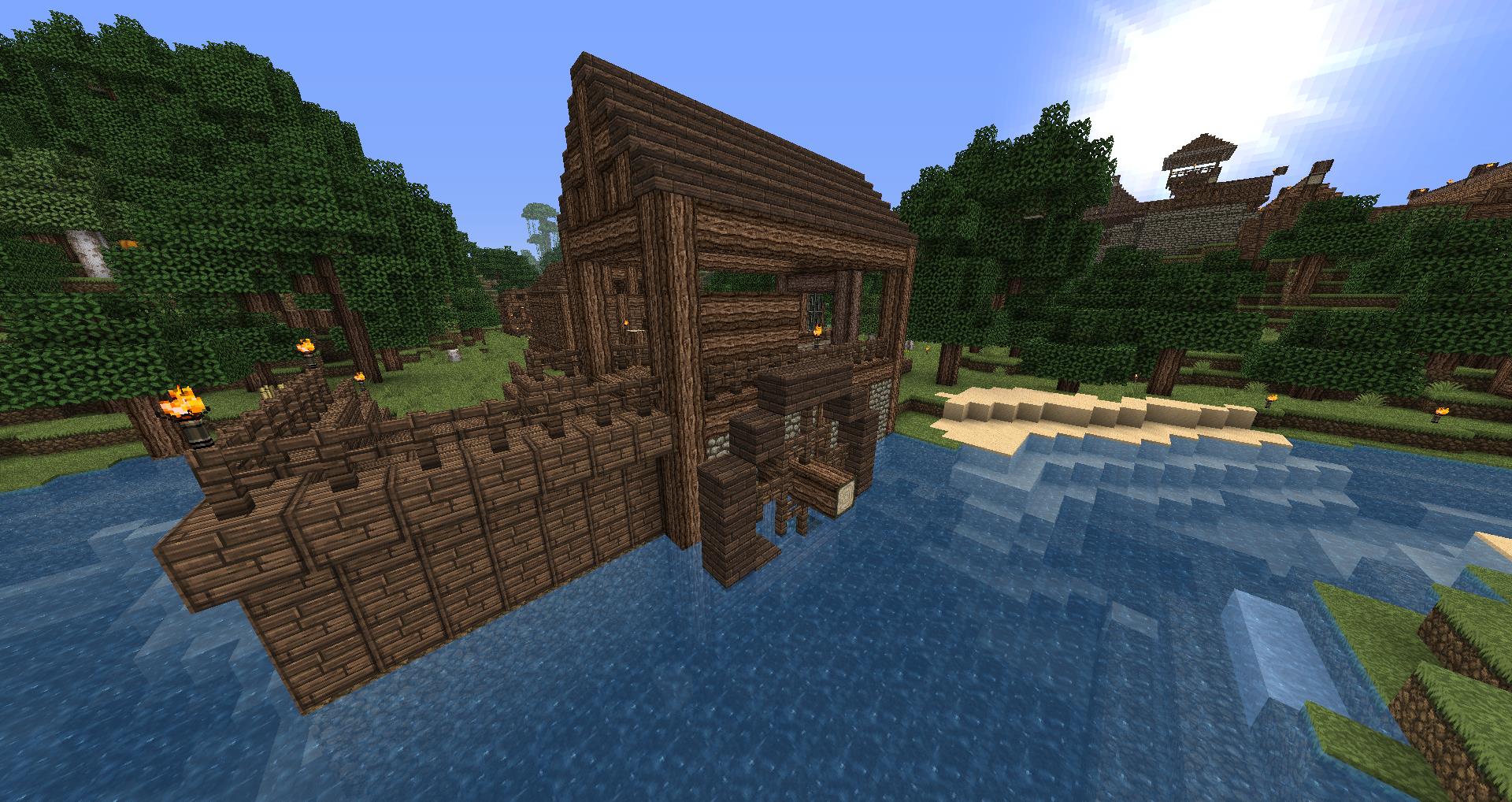 最後の周辺開拓と 都への道 The Blue Shroud Minecraft Blog