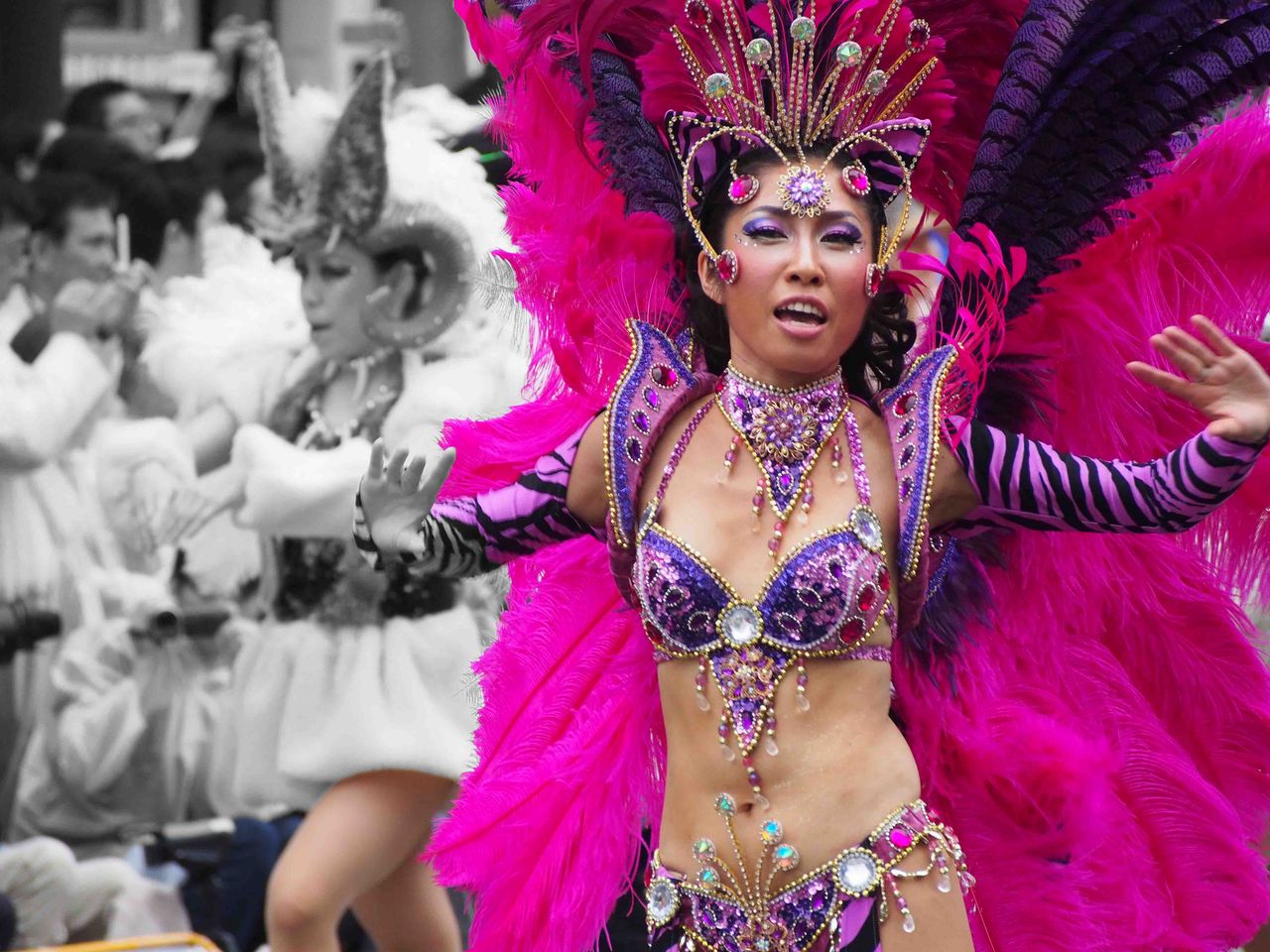 日本人 サンバ エロ 2015年8月29日 浅草サンバカーニバル : ”フェティシズム” Fetishism by Japanese Tomcat ☆Amour Sucre☆