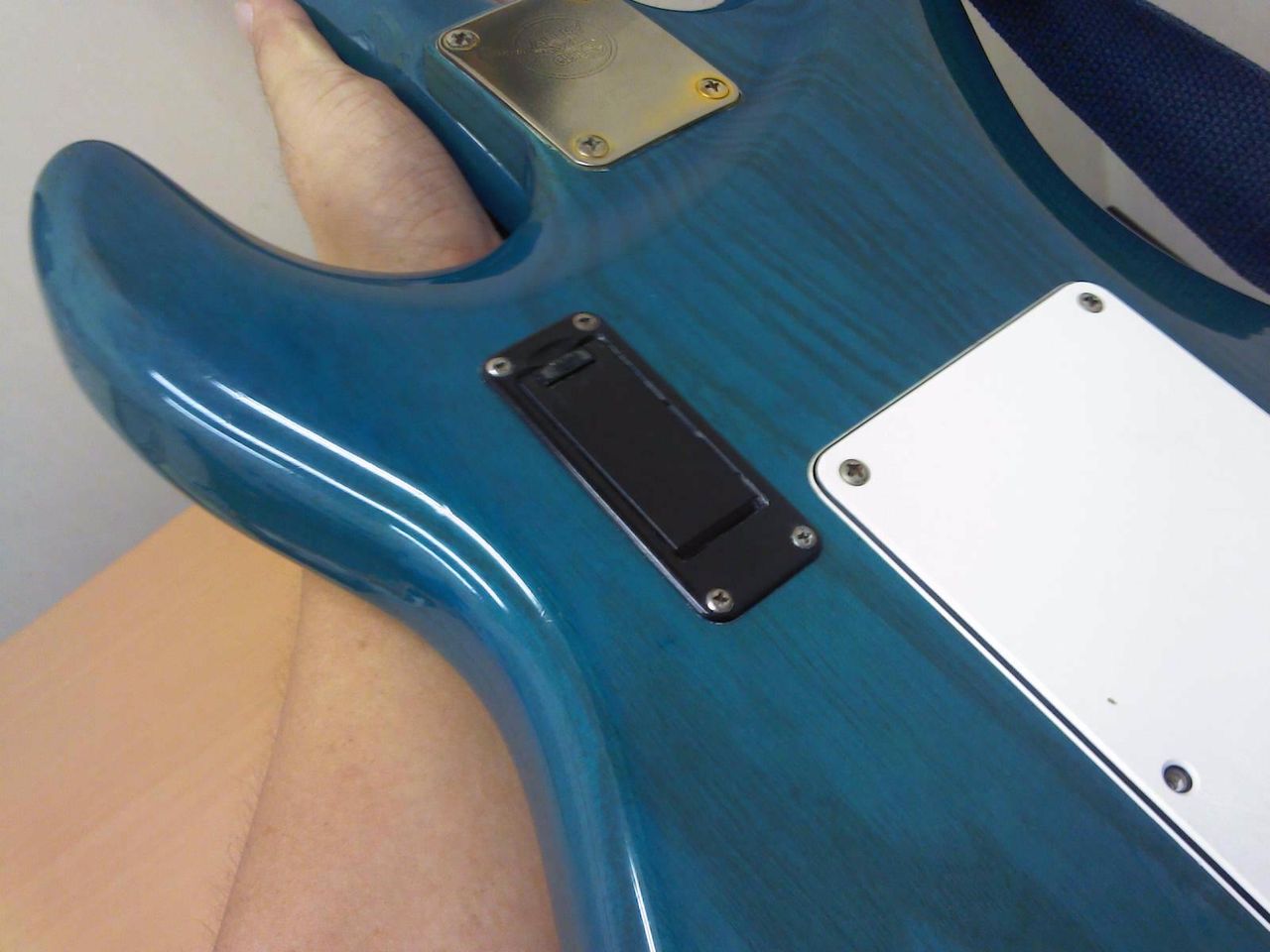 Valley Arts M series☆極上キルトネック！！☆トラ目 EMG Valley Arts