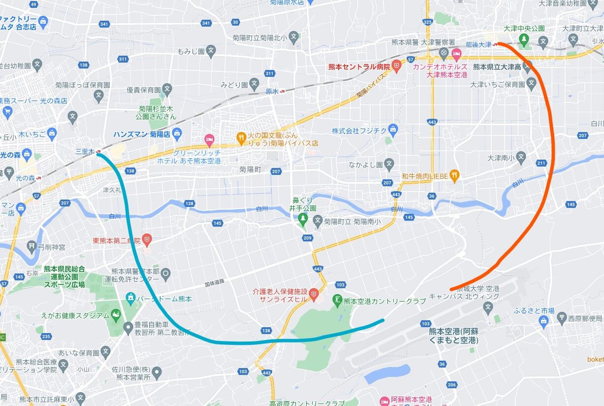 熊本空港アクセス 肥後大津駅で分岐をJR九州が提案 【旧】旅するマネージャーのブログ 熊本空港アクセス 肥後大津駅で分岐をJR九州が提案 【旧】旅するマネージャーのブログ