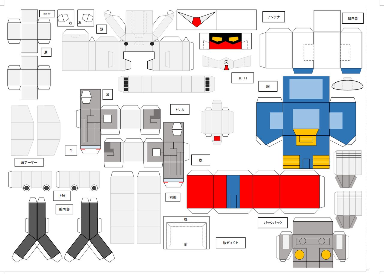 ガンダム The Satowの展開図置き場 ガンダム The Satowの展開図置き場