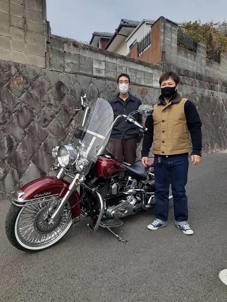 00 FLSTC 祝！ 納車！！ チョロスタイルカスタム : ハーレーカスタム 