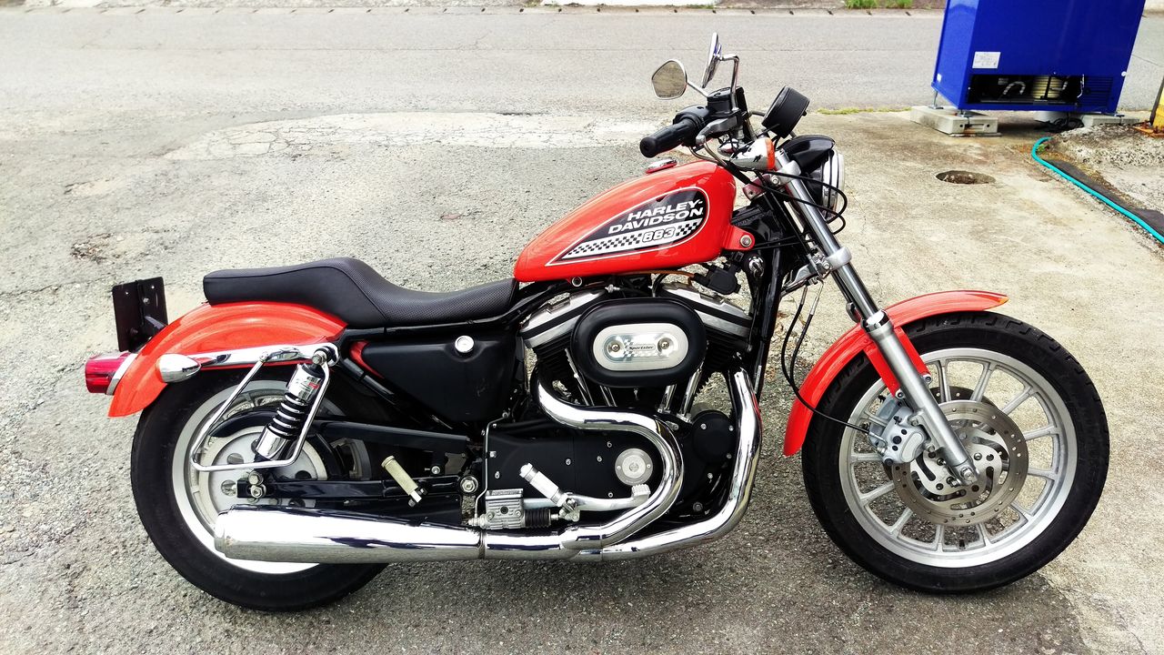 02 XL883R チョッパーにする！！！！ : ハーレーカスタムショップ ザ