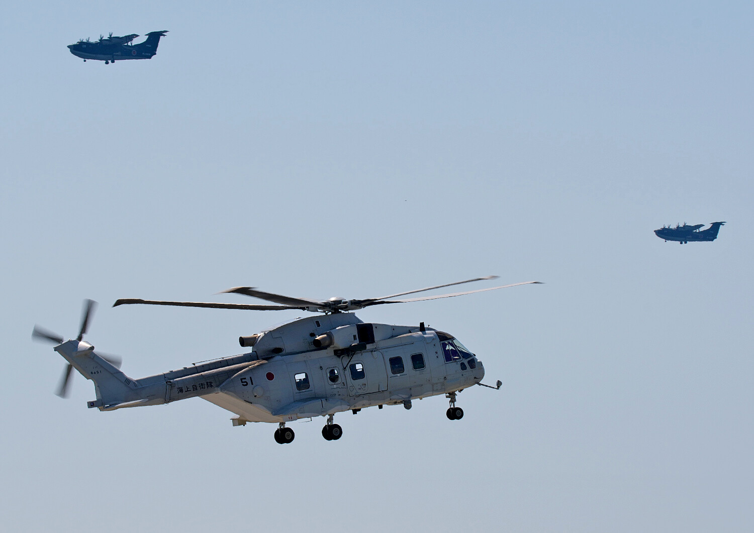 海上自衛隊 JMSDF 111航空隊 岩国航空基地 MH53 MCH101 海上