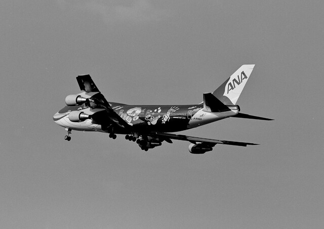 ANA B747-400D「JA8963」マリンジャンボ : THE ALIENS NEST