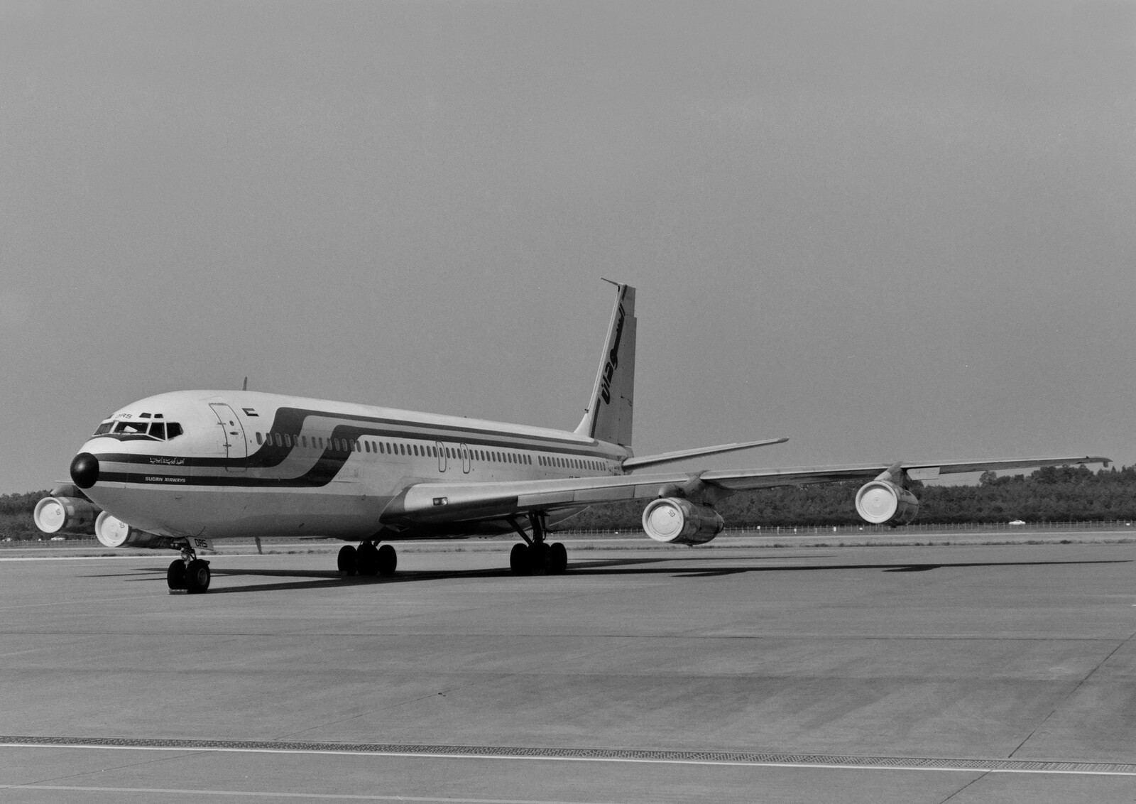 スーダン航空 B707-300 ”ST-DRS” ～熊本空港にて～ : THE ALIENS NEST