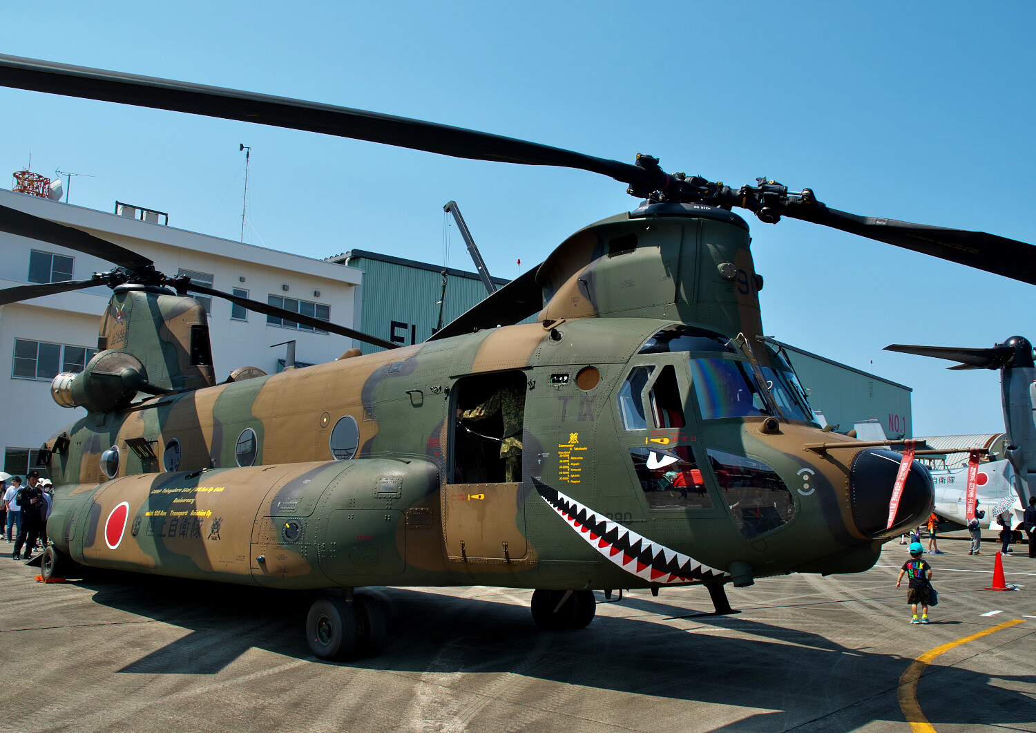 陸上自衛隊 第109飛行隊 CH-47JA ～高遊原分屯地～ : THE ALIENS NEST