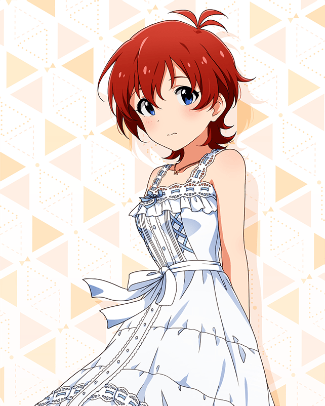 ミリシタ】ピュアワンピースの絵は初恋に気づいた瞬間的な
